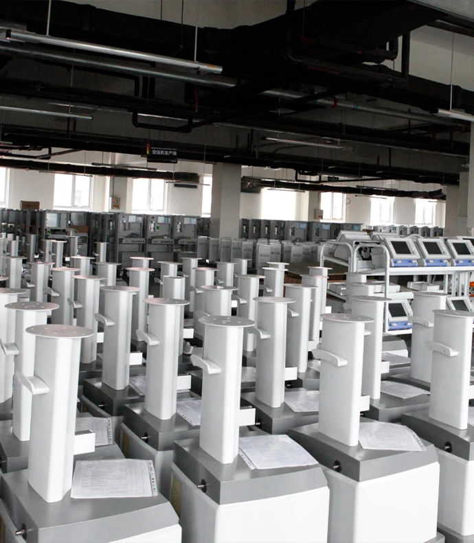 Equipment assembly area