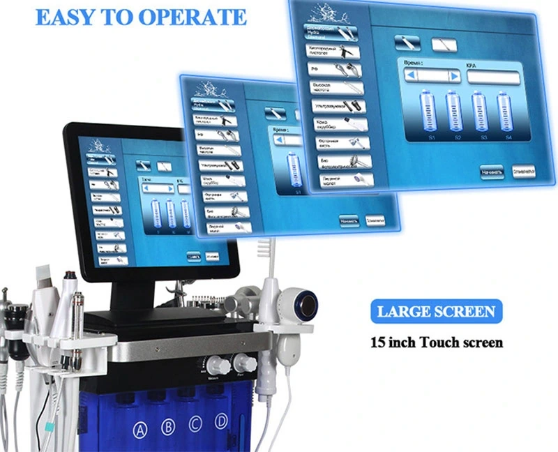 Multi-functional Hydra Facial Machine screen