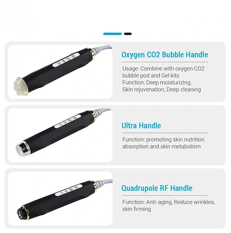 3-in-1 Super Oxygen Jet Facial Machine Tips