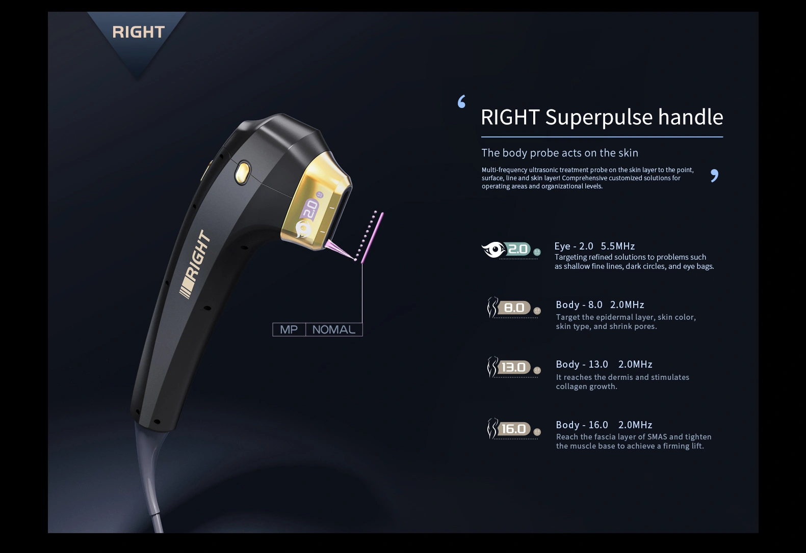 RIGHT Superpulse handle